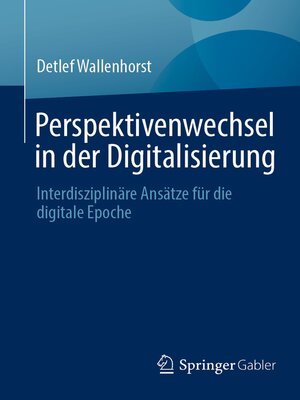 cover image of Perspektivenwechsel in der Digitalisierung